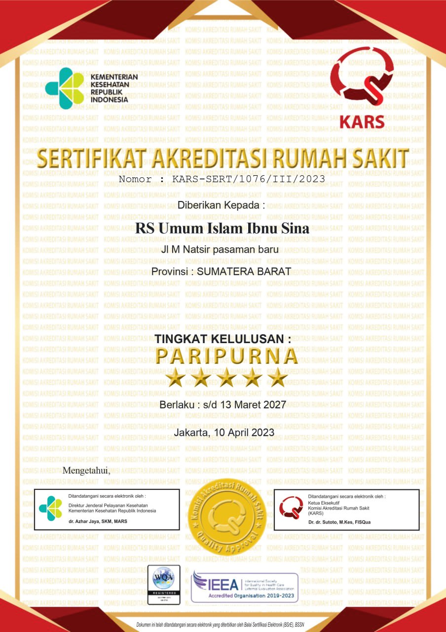 Sertifikat Akreditasi Paripurna